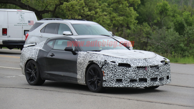 2019 Chevy Camaros spied at proving grounds