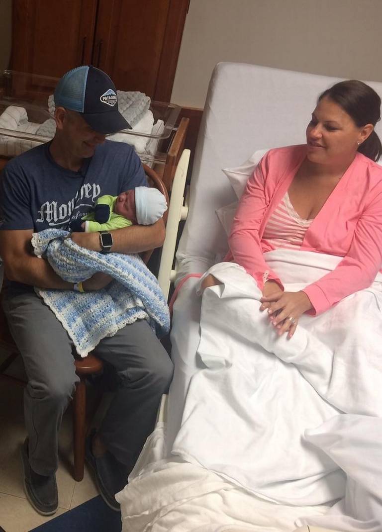 Fort Mill family delivers son in a Chevrolet pickup.