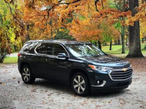 2018 chevrolet traverse picture in autumn